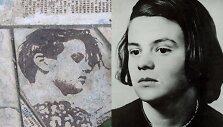 Sophie Scholl (kairėje &ndash; Sophie atvaizdas paminkle &bdquo;Baltajai rožei&ldquo; Miuncheno universitete)