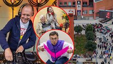 &Scaron;e&scaron;kinės atnaujintos centrinės aik&scaron;tės atidarymas