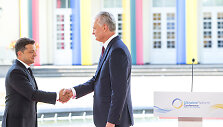 Gitano Nausėdos ir Volodymyro Zelenskio spaudos konferencija