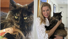 Katė Mittens ir jos &scaron;eimininkė Margo Neas 