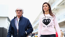 Berni Ecclestone'as ir Fabiana Flosi.