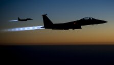 JAV naikintuvai &bdquo;F-15E Strike Eagles&ldquo;