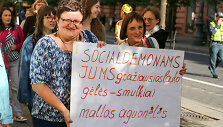 &bdquo;Gyvenimas per brangus&ldquo; demonstracija Vilniuje