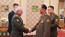 Viktoras Goremykinas &Scaron;iaurės Korėjoje  / KCNA / via REUTERS