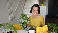 &bdquo;Geltono karučio&ldquo; kursų įkūrėja, tinklara&scaron;tininkė Lina Liubertaitė.