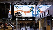 Vilniaus oro uoste pristatyta skaitmeninio meno galerija