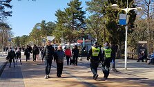 Palanga savaitgalį sulaukė kurorto i&scaron;siilgusių svečių