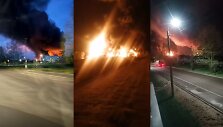 Galingas Ukrainos smūgis: atakavo elektros pastotes ir naftos perdirbimo gamyklas Rusijoje