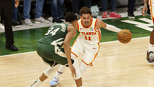 Trae Youngas prie&scaron; Giannį Antetokounmpo