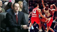 Artūras Karni&scaron;ovas grūmėsi su Michaelu Jordanu