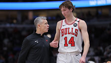 &bdquo;Bulls&ldquo; vyr. treneris Billy Donovanas ir Matas Buzelis