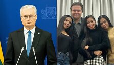 Gitanas Nausėda, Gytis Volkavičius su žmonomis