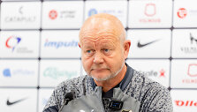 Futbolo komandos &bdquo;Hacken&ldquo; spaudos konferencija