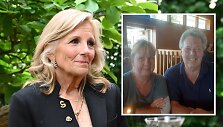 Jill Biden, Linda ir Billas Stevenson