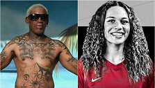 Denniso Rodmano duktė Trinity pakviesta futbolo naujokių biržoje