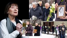 Atsisveikinimas su aktore Aldona Janu&scaron;auskaite