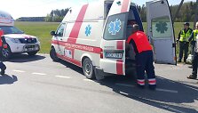 &Scaron;ilutės rajone per sunkvežimio ir &bdquo;Toyotos&ldquo; avariją sužaloti keturi žmonės