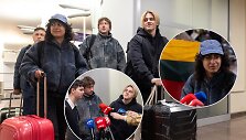 &bdquo;Katarsio&ldquo; sutikimas Vilniaus oro uoste