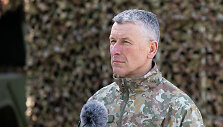 G. Nausėdos ir kariuomenės vado gen. V. Rup&scaron;io spaudos konferencija