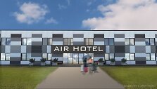 &bdquo;Airhotel&ldquo; prie Kauno oro uosto vizualizacija