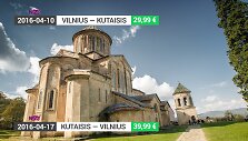 Pigus skrydis į Gruziją