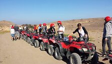 Prie&scaron; kelionę turistams nebuvo paai&scaron;kinta, kaip saugiai važiuoti keturračiu