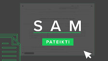 SAM prane&scaron;imas