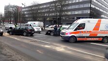 Žalgirio gatvėje į avariją pateko VMI automobilis