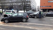 Žalgirio gatvėje į avariją pateko VMI automobilis