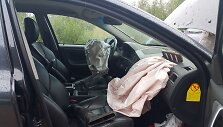 Avarija &Scaron;ilalės rajone: susidūrė &bdquo;Mazda&ldquo; ir &bdquo;Volvo&ldquo;