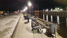 Stintų gaudytojai Klaipėdoje