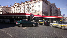 Sulūžęs troleibusas
