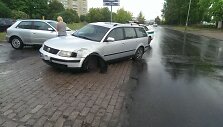 Avarija Verkių gatvėje