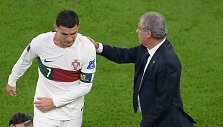 Cristiano Ronaldo ir Fernando Santosas