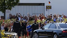 Protestas prie&scaron; Vokietijos imigracinę politiką