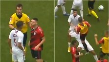 Masinės mu&scaron;tynės rungtynėse Brazilijoje