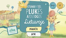 Keliauti po Lietuvą vaikus skatinantis personažas Stumbryte Plukė 
