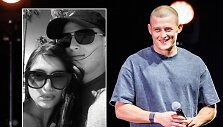 Eimantas Stanionis ir jo žmona Emilija