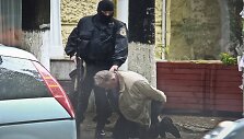 Policininkai sulaiko Teodorą Chetrusą 