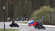 Rusų baikeriai nacionalistai nebuvo įleisti į Lenkiją