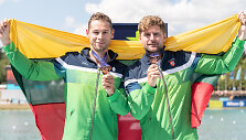 Mindaugas Maldonis ir Andrejus Olijnikas