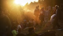 Migrantai Turkijoje prie sienos su Bulgarija