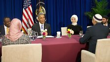 Barackas Obama JAV mečetėje