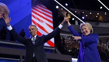Barackas Obama ir Hillary Clinton