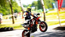 &bdquo;SuperMoto&ldquo; čempionato Elektrėnuose įspūdingiausios akimirkos