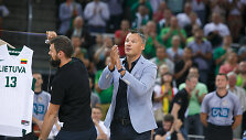 &Scaron;arūno Jasikevičiaus pagerbimo akimirkos
