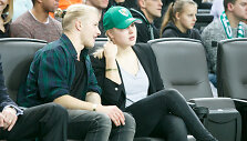 Rūta Meilutytė krep&scaron;inio rungtynėse
