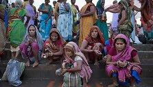 Kumbh Mela religinis festivalis Indijoje