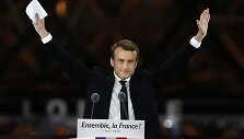Naujuoju prezidentu tapo Emmanuelis Macronas