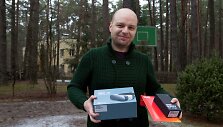 Jonas Matiukas džiaugiasi, kad &bdquo;Samsung S7&ldquo; &ndash; jau Lietuvoje. 